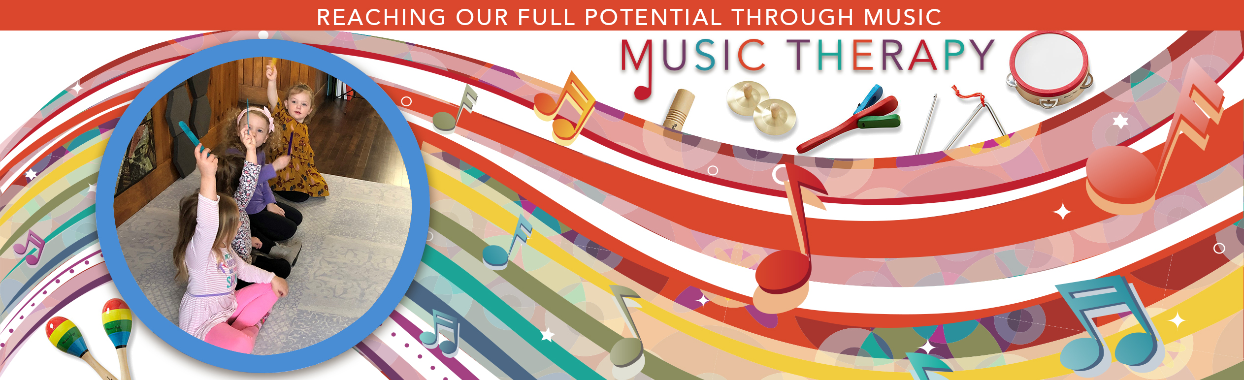 Web Music Therapy header WITH TITLE
